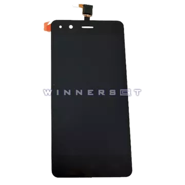Pantalla completa BQ M4.5 negra sin marco