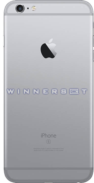 Tapa trasera iPhone 6S Plus Gris espacial Original