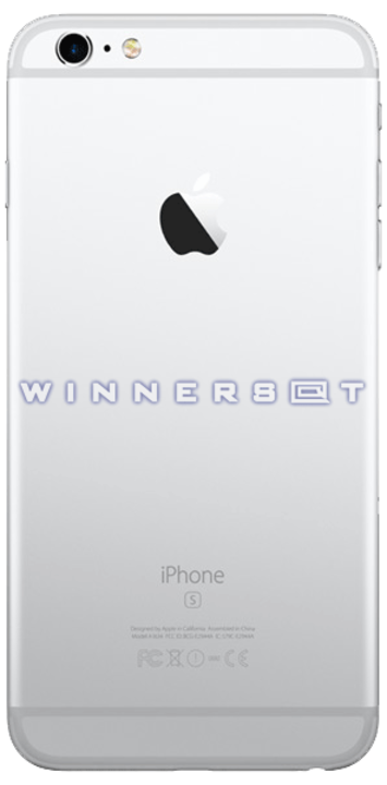 Tapa trasera iPhone 6S Plata Original