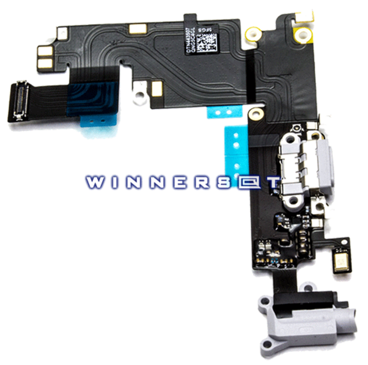 Flex Conector de carga iPhone 6 Plus Gris