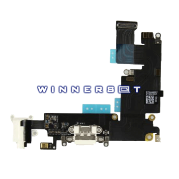 Flex Conector de carga iPhone 6 Plus Blanco
