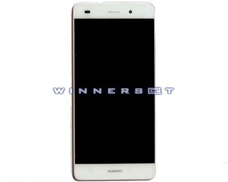 Pantalla con marco Huawei P8 Lite blanco original