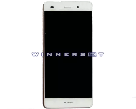 Pantalla con marco Huawei P8 Lite blanco original