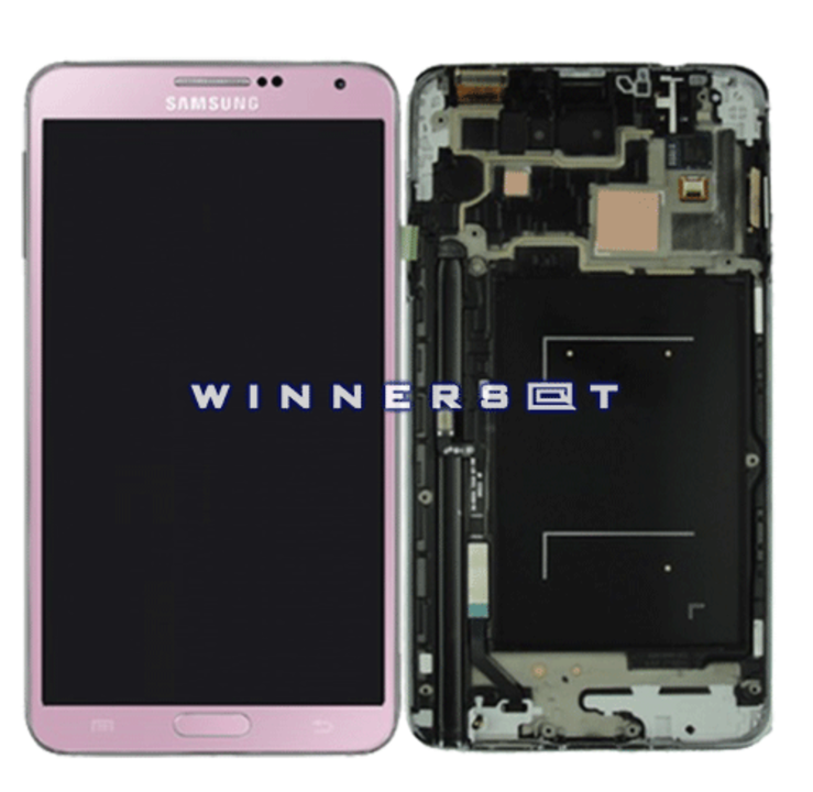 Pantalla completa note 3 N9005 Rosa original