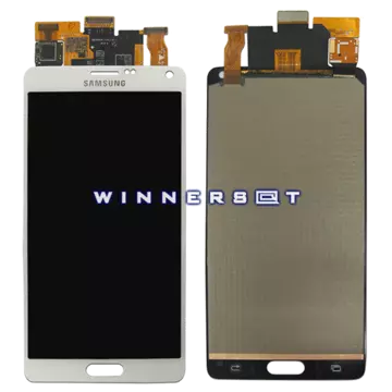 Pantalla Completa Note 4 SM-N910F blanca original