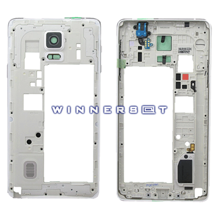 Marco unibody Note 4 SM-N910F Blanco original