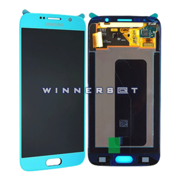 Pantalla Completa Galaxy S6 SM-G920F azul Topacio