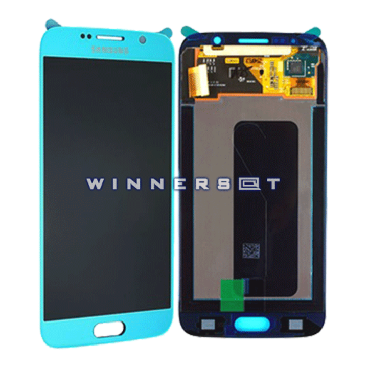 Pantalla Completa Galaxy S6 SM-G920F azul Topacio