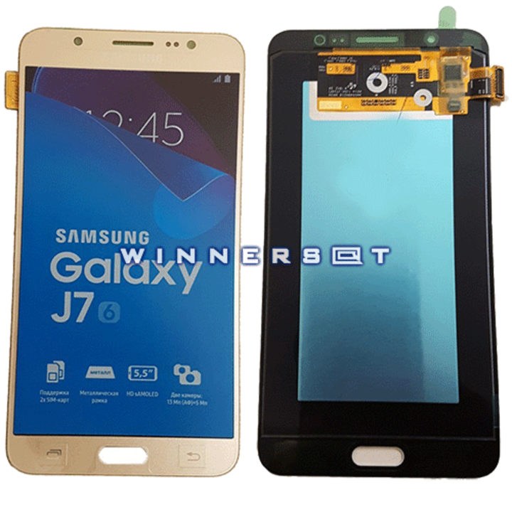 Pantalla J7 2016 SM-J710F Dorada original