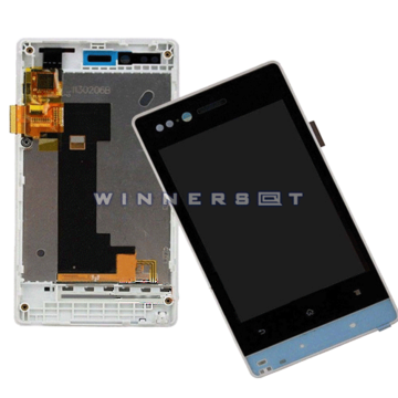 Pantalla Completa Xperia Miro ST23i Blanco