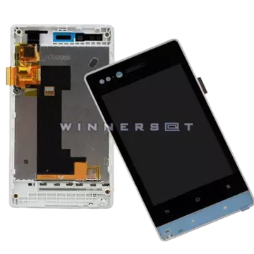 Pantalla Completa Xperia Miro ST23i Blanco