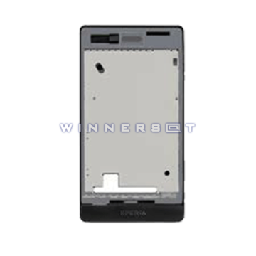Marco frontal Xperia Miro ST23i Negro original