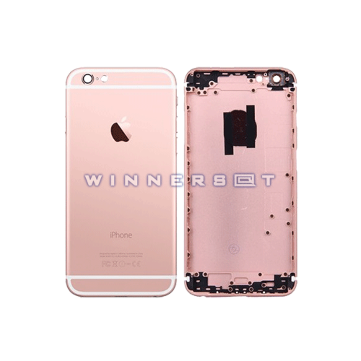 Tapa trasera iPhone 5 Rosa acabado iPhone 6 comp.