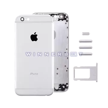 Tapa trasera iPhone 6 plata original