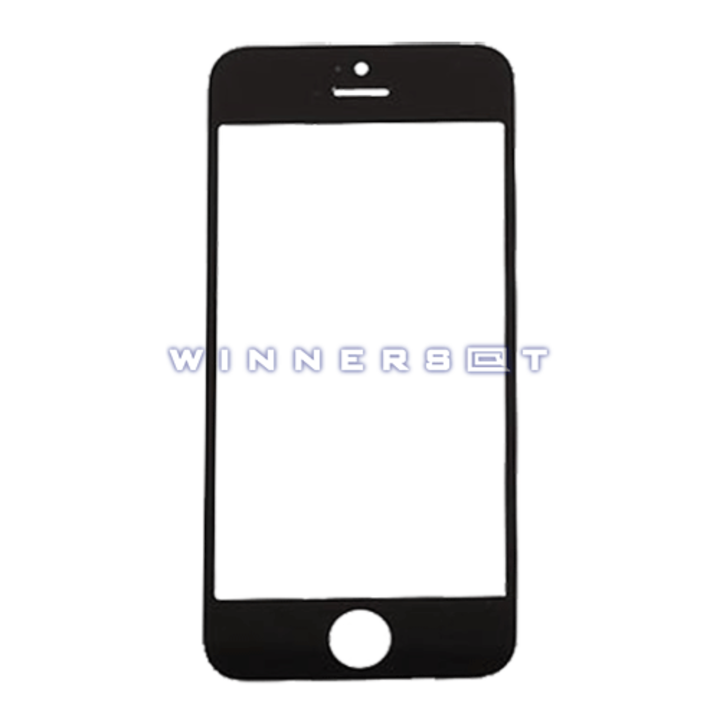 Cristal iPhone 5, 5S, 5C negro