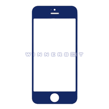Cristal iPhone 5, 5S, 5C Azul
