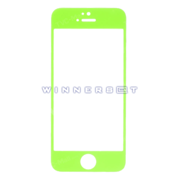 Cristal iPhone 5, 5S, 5C verde