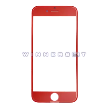 Cristal iPhone 5, 5S, 5C rojo