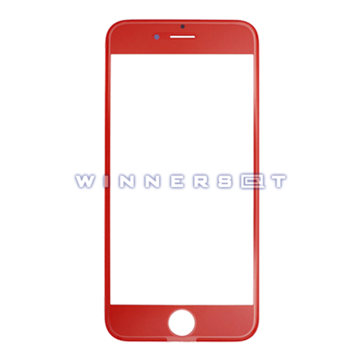 Cristal iPhone 5, 5S, 5C rojo