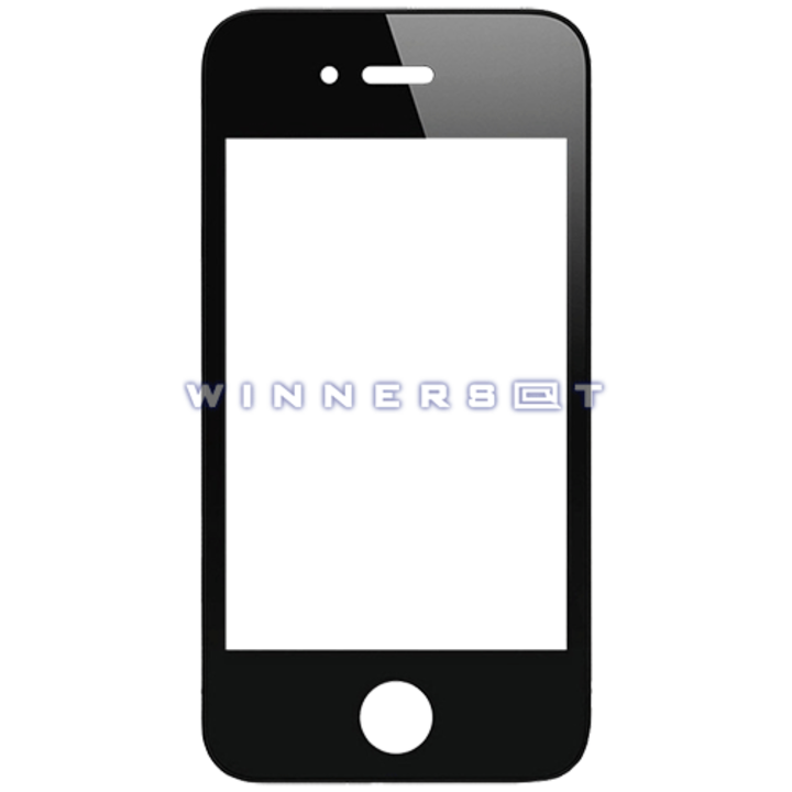 Cristal iPhone 4 / 4S negro
