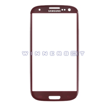 Cristal Galaxy S3 GT-I9300 Rojo