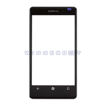 Cristal Lumia 800 negro