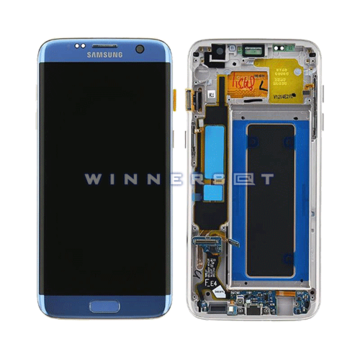 Pantalla completa S7 EDGE SM-G935F Azul original