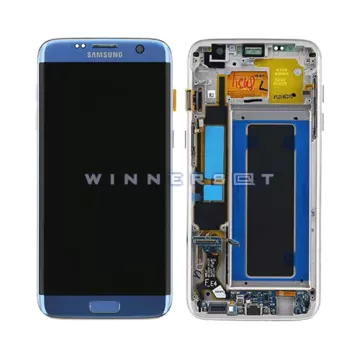 Pantalla completa S7 EDGE SM-G935F Azul original