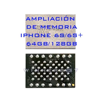 Ampliación o reparación memoria iPhone 6S y 6S+