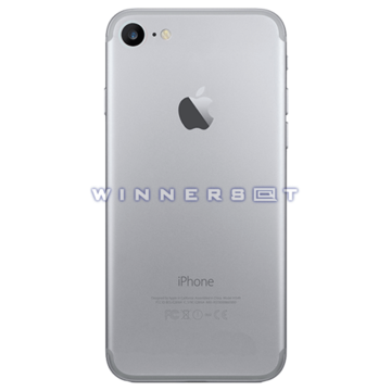 Tapa trasera iPhone 7 Plata Original