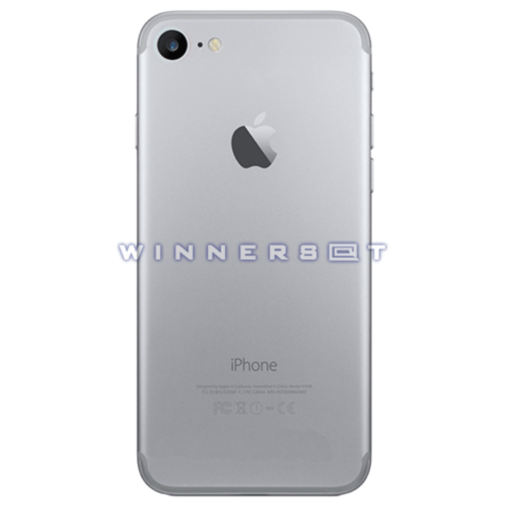 Tapa trasera iPhone 7 Plata Original