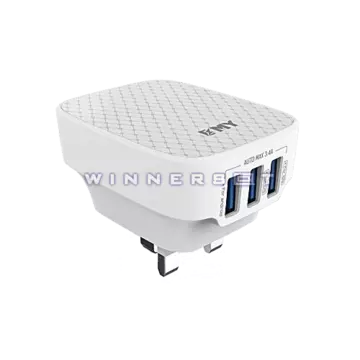 Cargador de pared X3 USB  3.4A  EMY