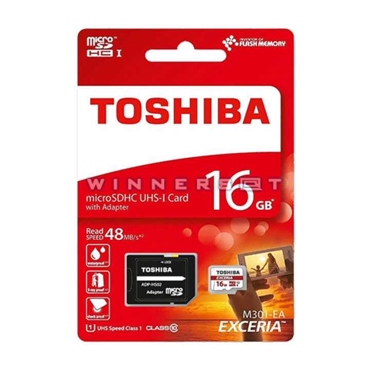 Microsdhc 16gb Toshiba class 10