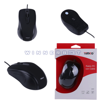 RATON PC CON CABLE TEMCO  WRM01