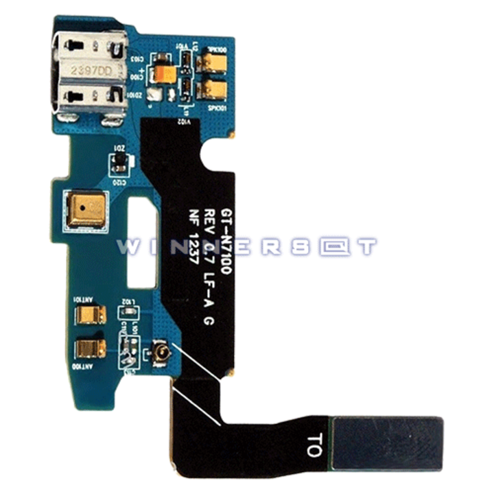 Flex conector carga Galaxy Note 2 N7100