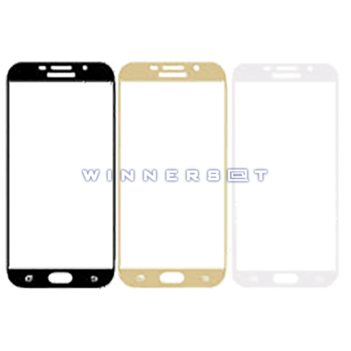 Cristal Galaxy A5 2017 Negro, Dorado, Azul y Rosa