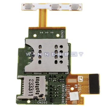 Flex lector Sim y volumen Xperia J ST26I