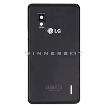 Tapa trasera completa Optimus G LS970 Negra