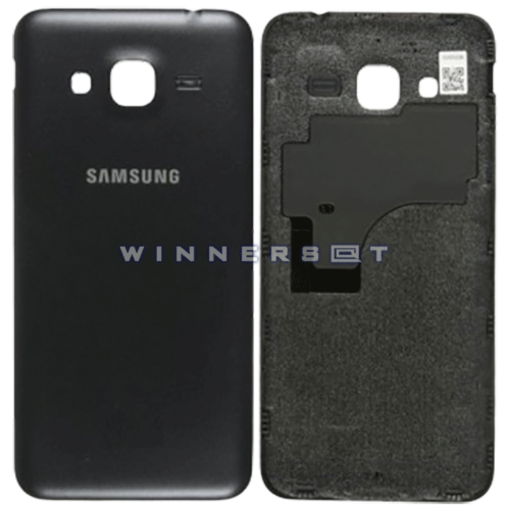 Tapa trasera Galaxy J3 2016 J320F Negra Original