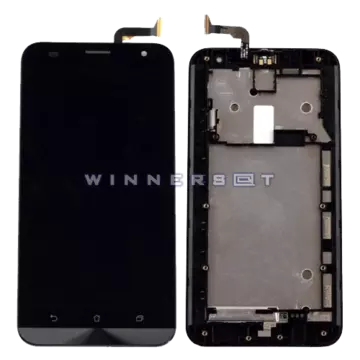 Pantalla con marco Zenfone 2 Laser ZE550KL Negra