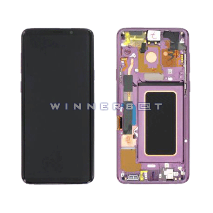 Pantalla completa Galaxy S9 Plus morada original