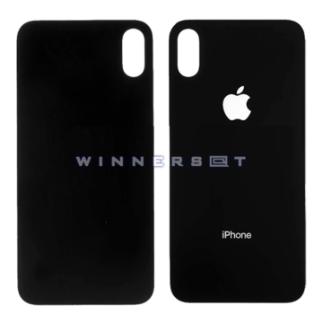 Vidrio trasero iPhone X Gris espacial compatible
