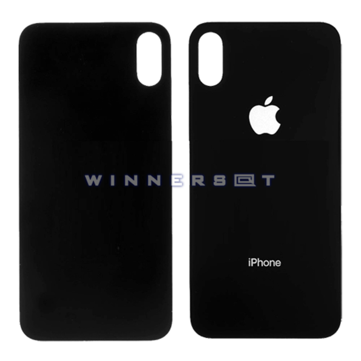 Vidrio trasero iPhone X Gris espacial compatible