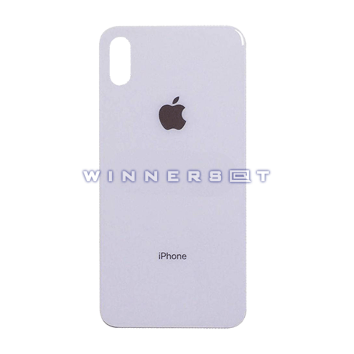 Vidrio trasero iPhone X Plata Compatible