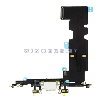 Flex conector de carga iPhone 8 Plus Blanco