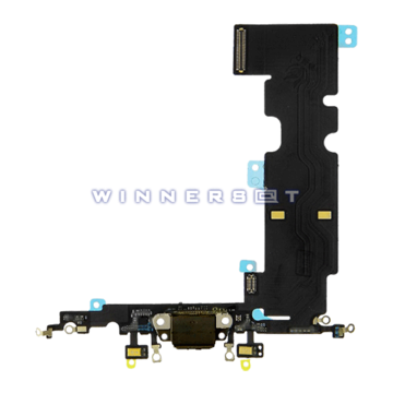Flex conector de carga iPhone 8 Plus Negro