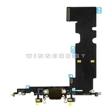 Flex conector de carga iPhone 8 Plus Negro