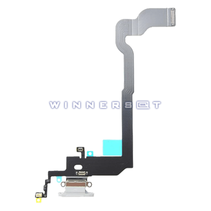 Flex conector de carga iPhone X Blanco