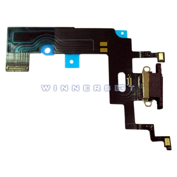 Flex conector de carga iPhone XR Negro