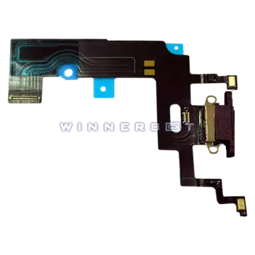 Flex conector de carga iPhone XR Negro